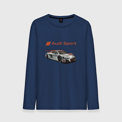 Мужской лонгслив Audi sport - racing team