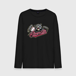 Лонгслив хлопковый мужской Sacramento River Cats - baseball team, цвет: черный