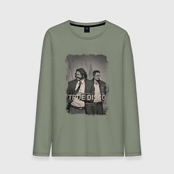 Мужской лонгслив Настоящее диско