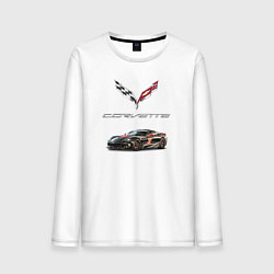 Мужской лонгслив Chevrolet Corvette - Motorsport racing team