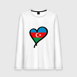Мужской лонгслив Azerbaijan Heart