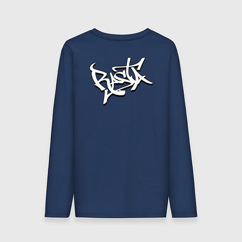 Мужской лонгслив Rasta lioN / Тёмно-синий – фото 2
