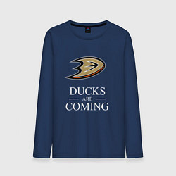 Мужской лонгслив Ducks Are Coming, Анахайм Дакс, Anaheim Ducks