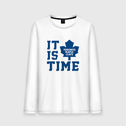 Мужской лонгслив It is Toronto Maple Leafs Time, Торонто Мейпл Лифс