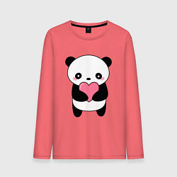 Мужской лонгслив КАВАЙНЫЙ ПАНДА KAWAII PANDA