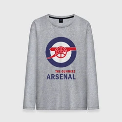 Лонгслив хлопковый мужской Arsenal The Gunners, цвет: меланж