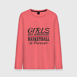 Мужской лонгслив Girls & Basketball