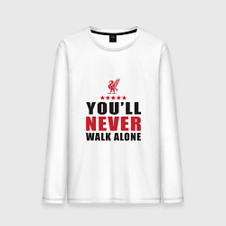 Мужской лонгслив Liverpool - Never Walk Alone