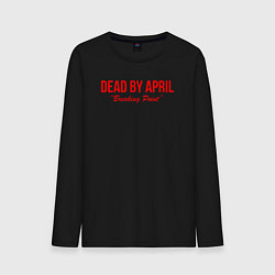 Лонгслив хлопковый мужской Dead by april metal,, цвет: черный