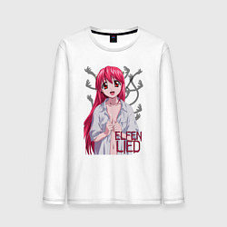 Мужской лонгслив Elfen lied Lucy