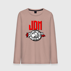 Мужской лонгслив JDM Bull terrier Japan