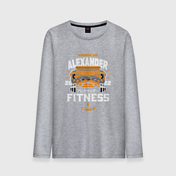 Мужской лонгслив АЛЕКСАНДР ЖЕЛЕЗНЫЙ КУЛАК ELDEN RING