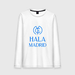 Лонгслив хлопковый мужской Hala - Real Madrid, цвет: белый