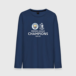 Мужской лонгслив Manchester City Champions сезон 20212022