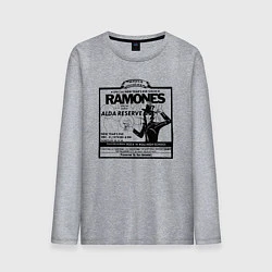 Мужской лонгслив Live at the Palladium, NY - Ramones