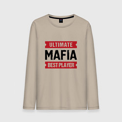 Мужской лонгслив Mafia: таблички Ultimate и Best Player