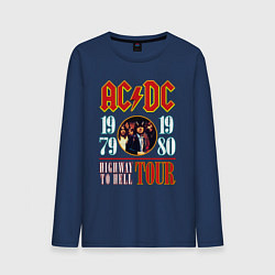 Мужской лонгслив ACDC HIGHWAY TO HELL TOUR