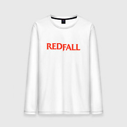 Мужской лонгслив Redfall logo