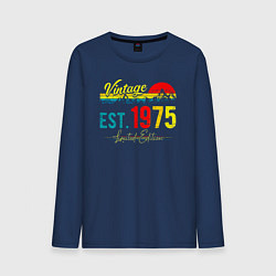 Мужской лонгслив Vintage est 1975 Limited Edition