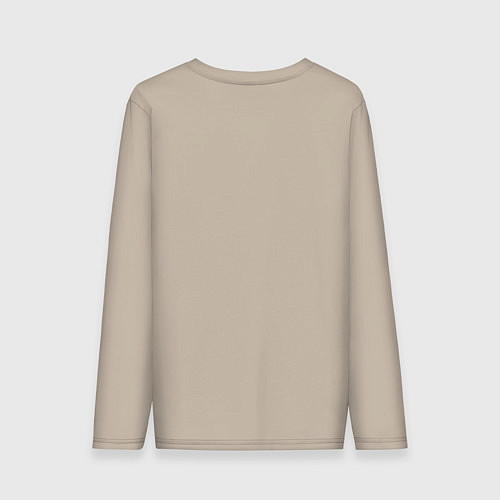 Мужской лонгслив Надпись: Eat Sleep Zelda Repeat / Миндальный – фото 2