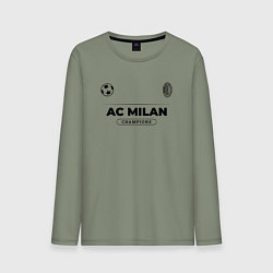 Мужской лонгслив AC Milan Униформа Чемпионов