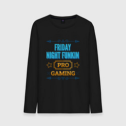 Мужской лонгслив Игра Friday Night Funkin pro gaming