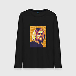 Мужской лонгслив Nirvana - Cobain