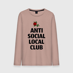 Мужской лонгслив Anti social local club
