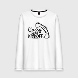 Мужской лонгслив Classy Until Kickoff