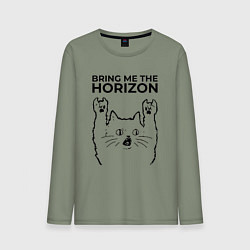 Мужской лонгслив Bring Me the Horizon - rock cat