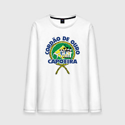 Мужской лонгслив Cordao de ouro Capoeira flag of Brazil