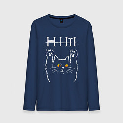 Мужской лонгслив HIM rock cat