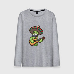 Мужской лонгслив Кактус - Мексиканец