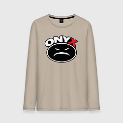 Мужской лонгслив Onyx - black logo