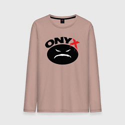 Мужской лонгслив Onyx logo black