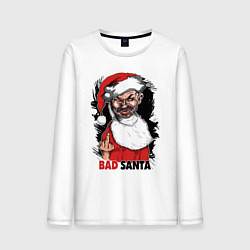 Мужской лонгслив Bad Santa, fuck you