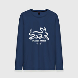 Мужской лонгслив Логотип кролика 2023 китайский новый год