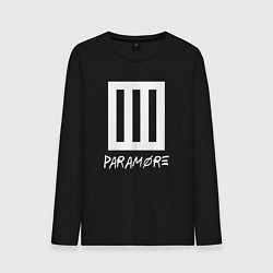 Мужской лонгслив Paramore логотип