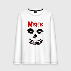 Мужской лонгслив Misfits классический череп