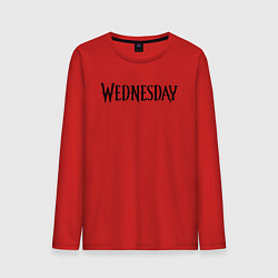 Мужской лонгслив Logo black Wednesday