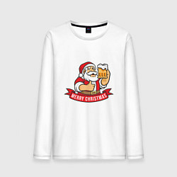 Мужской лонгслив Christmas beer