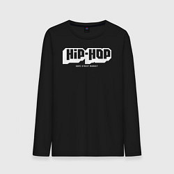 Лонгслив хлопковый мужской Dope street market hip-hop, цвет: черный