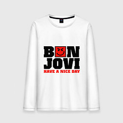 Мужской лонгслив Bon Jovi band