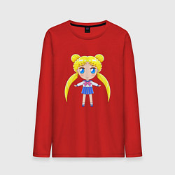 Мужской лонгслив Sailor moon chibi