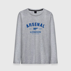 Лонгслив хлопковый мужской Arsenal london the gunners, цвет: меланж