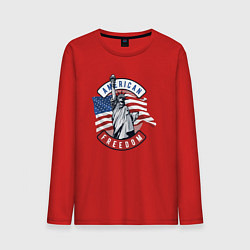 Мужской лонгслив American freedom