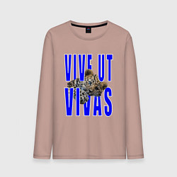 Мужской лонгслив Vive ut vivas