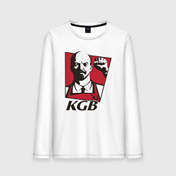 Мужской лонгслив KGB Lenin