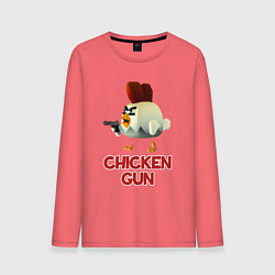 Мужской лонгслив Chicken Gun chick