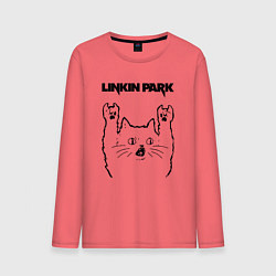 Мужской лонгслив Linkin Park - rock cat